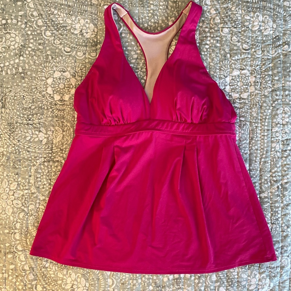 Lands End bathing suit top